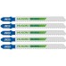 HiKOKI 750012 HSS Plátky do přímočaré pily 100,4/75x7,5x1mm, 5ks