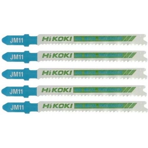 HiKOKI 750040 HSS Plátek na kov do přímočaré pily, 91,5/65x7,5x1mm, 5ks