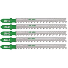 HiKOKI 750043 HCS Plátek na dřevo do přímočaré pily, 100,4/75x7,2x1,25mm, 5ks