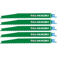 HiKOKI RPD40B Plátky do pil ocasek na kov a dřevo 200/178,5x19x1,25mm (5 ks) 752024