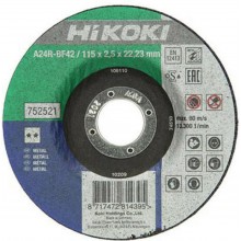 HiKOKI 752522 Řezný kotouč na kov 125x22,23x2,5mm