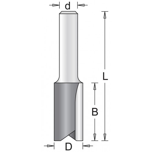 HiKOKI 754051 Drážkovací fréza 3x11x51mm, 8mm