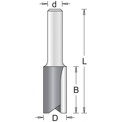 HiKOKI 754132 Drážkovací fréza 8x19x63mm, 12mm