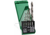 HiKOKI (Hitachi) 780462 Sada vrtáků HSS-G din 338 na kov 6 ks