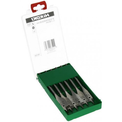 HiKOKI 781792 Sada plochých vrtáků do dřeva 1/4" 6 ks