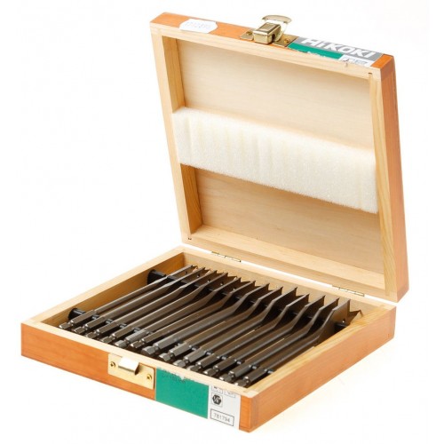 HiKOKI 781794 Sada plochých vrtáků do dřeva 1/4" 13 ks
