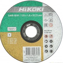 HIKOKI 782317 Řezný kotouč na nerez a kov 125x22,23x1,6mm