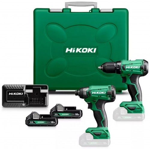 HiKOKI KC18DAWAZ Sada aku DS18DA+WH18DA (2x 2,0Ah/18V)