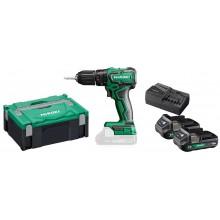 HiKOKI DV18DDWRZ Aku příklepový vrtací šroubovák (18V/2x2,0Ah)