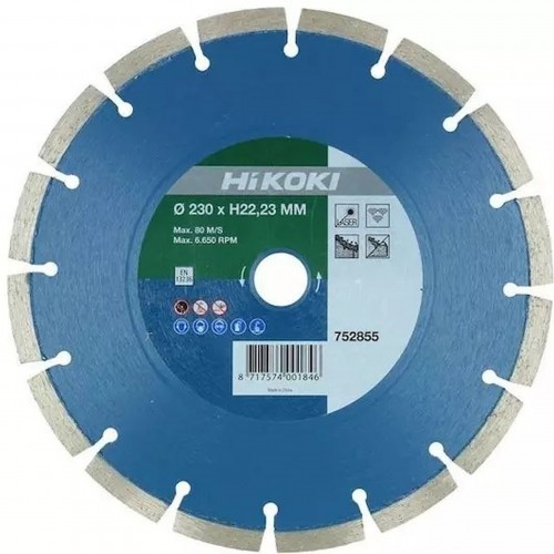 HiKOKI 752852 Diamantový segmentový kotouč 125×22,2×10mm