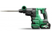 HiKOKI DH3628DAWRZ 36 V MultiVolt aku vrtací kladivo SDS-Plus (3,2J/36V/2x2,5Ah)