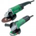 HITACHI Úhlová bruska G23ST + G13STA