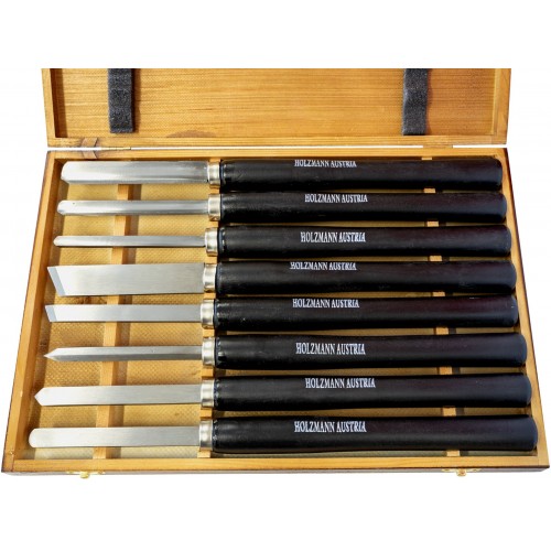 HOLZMANN Soustružnická dláta (8ks) H8TLG