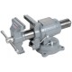 HOLZMANN Dílenský svěrák vč. otočné desky (125mm) WBS125M