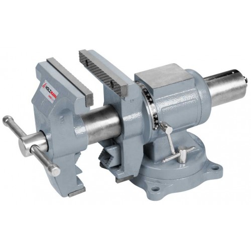 HOLZMANN Dílenský svěrák vč. otočné desky (150mm) WBS150M