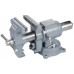 HOLZMANN Dílenský svěrák vč. otočné desky (150mm) WBS150M