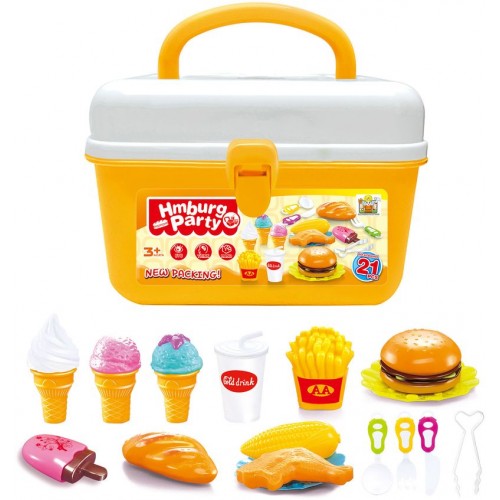 Hrací set G21 Hamburger a zmrzlina v kufříku 60026326 Hrací set G21 Hamburger a zmrzlina v kufříku 60026326