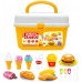 Hrací set G21 Hamburger a zmrzlina v kufříku 60026326