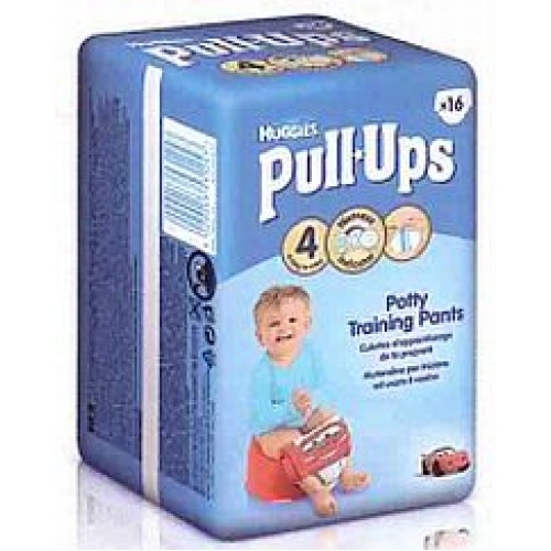HUGGIES Pull Ups Medium Dětské plenky - Boys (16 ks) 8-15 kg 147839 PO EXPIRACI