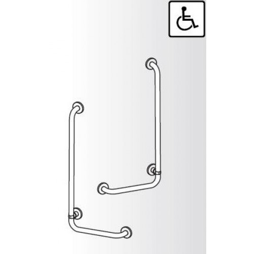IDEAL Standard madlo do sprchového koutu 90 x 40 cm levé modré S647436
