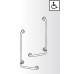 IDEAL Standard madlo do sprchového koutu 90 x 40 cm levé modré S647436
