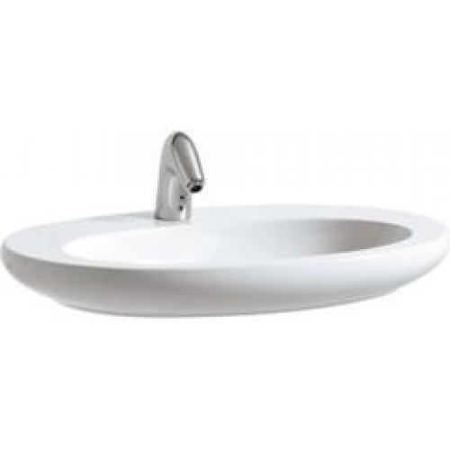 LAUFEN IL BAGNO ALESSI ONE Umyvadlová mísa 75x52 s otvorem, LCC 8.1897.2.400.104.1