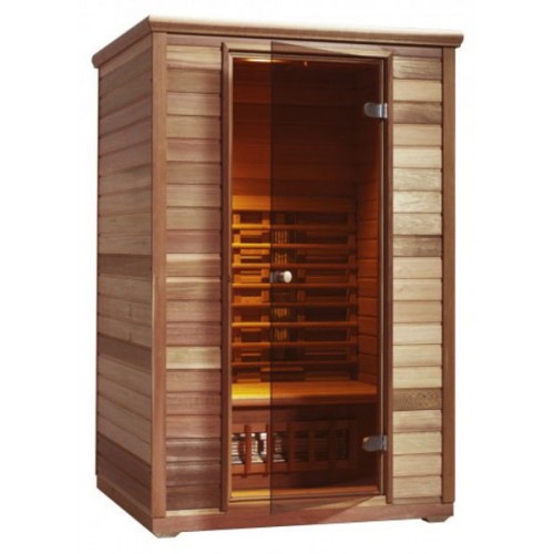Infrasauna 1450x1130x1930mm provedení cedr/cedr Infrasauna 1450x1130x1930mm provedení cedr/cedr