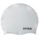 INTEX Silikonová plavecká čepice, bílá 55991