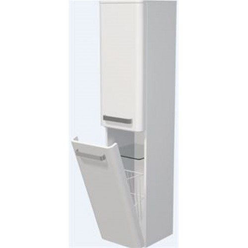 INTEDOOR ARKADE vysoká skříňka 35x160 cm bílá AK SV 35 PK 01