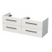 INTEDOOR PREMIUM skříňka pod umyvadlo 130 cm bílá PREMIUM 130 4Z 01