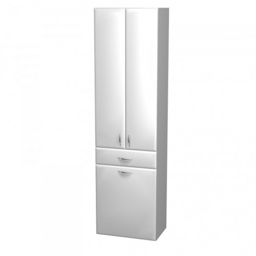 INTEDOOR KLASIK vysoká skříňka 50x180 cm bílá SV 50 KZ 01