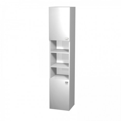 INTEDOOR ZARJA vysoká skříňka 35x170 cm levá bílá ZA SV 35 L 01