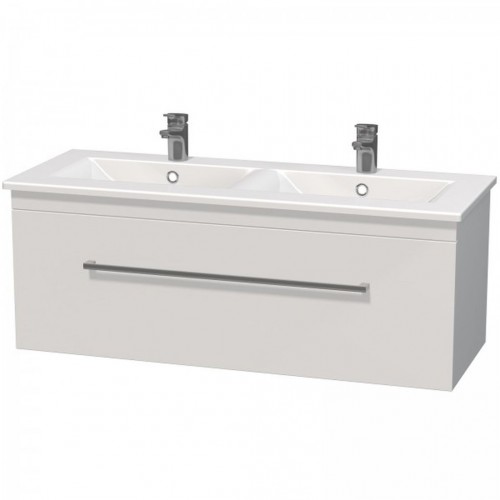 INTEDOOR ARTE skříňka s dvojumyvadlem 120x46 cm bílá AR 120D 01 INTEDOOR ARTE skříňka s dvojumyvadlem 120x46 cm bílá AR 120D 01