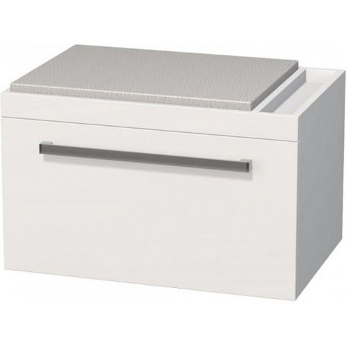 INTEDOOR NEW YORK kontejner na kolečkách 74x45 cm bílá NY KO 74 01