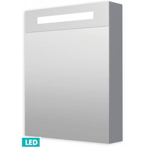 INTEDOOR R ZS zrcadlová skříňka s LED osvětlením 60x75,5 cm bílá R ZS 60 LED 01