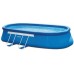 INTEX OVAL FRAME POOL 5,49 x 3,05 x 1,07 m s katrušovou filtrační pumpou ( 12 V ) 26192GN