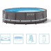 INTEX ULTRA FRAME POOL 4,88 x 1,22 m s filtrační pumpou ( 12V ) 26322GN