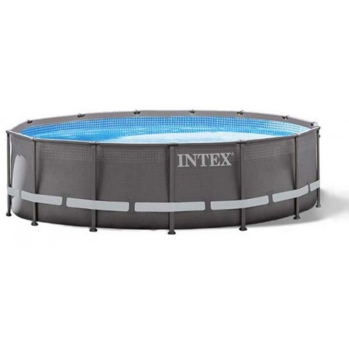 INTEX ULTRA FRAME POOL 4,27 x 1,07 m s filtrační pumpou ( 12V ) 26310GN