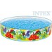 INTEX Bazén dětský samostatný pravěk 122x25cm Dinosauři kruh 58474