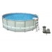 INTEX Bazén Frame Pool Set Ultra Rondo 488 x 122 cm, filtrace a schůdky 128322GS