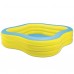 INTEX Beach Wave Swim Center Pool Bazén 229 x 229 x 56 cm žlutý 57495NP
