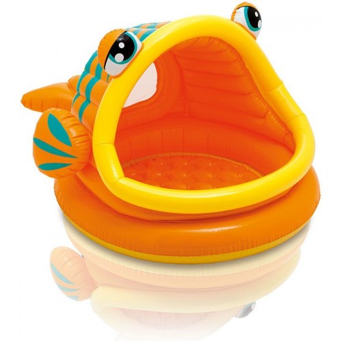 INTEX Dětský bazén Lazy Fish Shade Baby 57109NP