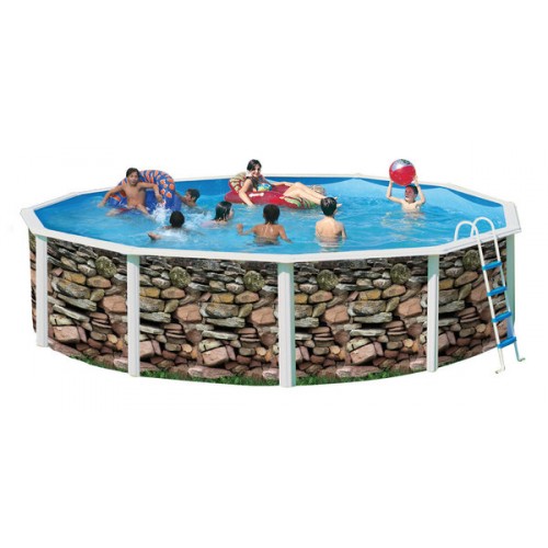INTEX Dekorační folie kamene Familia Nuovo de Luxe pro bazény 4,6 x 1,2 m 011157