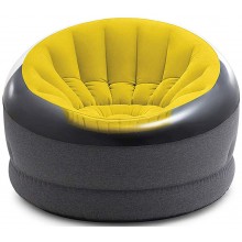 INTEX Empire chair křeslo žluté 66582NP