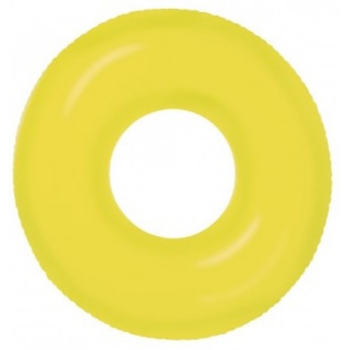 INTEX Neon Frost nafukovací kruh, 91 cm, žlutý 59262NP