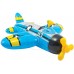 INTEX Nafukovací letadlo s vodní pistolí, modré 57537