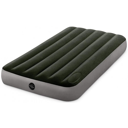 INTEX DURA-BEAM DOWNY AIRBED WITH FOOT BIP nafukovací postel 76x191x25 cm 64760