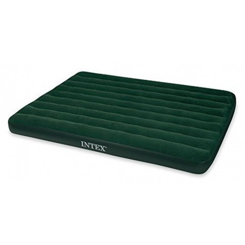 INTEX PRESTIGE DOWNY QUEEN Nafukovací postel s pumpou 152 x 203 cm 66969