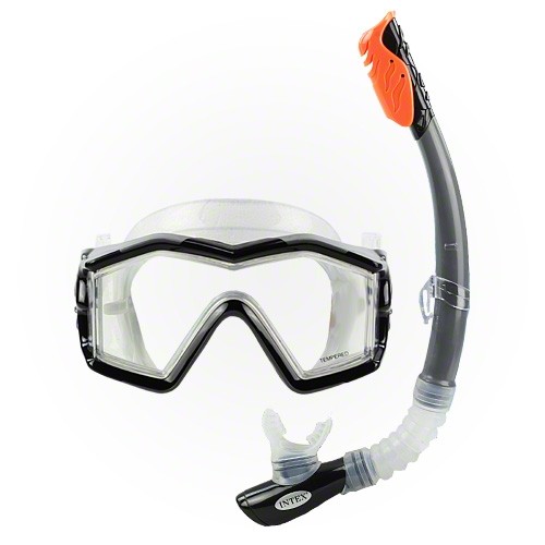 INTEX Sada potápěčské masky a šnorchlu, silikon 55961