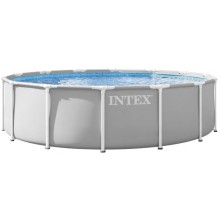 INTEX Prism Frame Premium Set Bazén 427 x 107 cm s kartušovou filtrační pumpou 26720NP